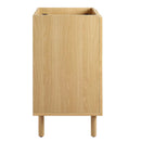 Calla 24" Perforated Metal Bathroom Vanity Cabinet by HouseOfZazla