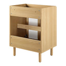 Calla 24" Perforated Metal Bathroom Vanity Cabinet by HouseOfZazla