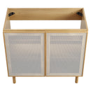 Calla 24" Perforated Metal Bathroom Vanity Cabinet