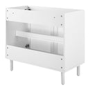 Calla 24" Perforated Metal Bathroom Vanity Cabinet