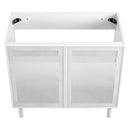 Calla 36" Perforated Metal Bathroom Vanity Cabinet by Modway by HouseOfZazla