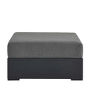 Tahoe Outdoor Patio Powder-Coated Aluminum Ottoman by Modway by HouseOfZazla
