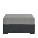 Tahoe Outdoor Patio Powder-Coated Aluminum Ottoman by Modway by HouseOfZazla