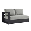 Tahoe Outdoor Patio Powder-Coated Aluminum Modular Left-Facing Loveseat by HouseOfZazla