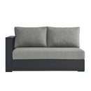 Tahoe Outdoor Patio Powder-Coated Aluminum Modular Left-Facing Loveseat by HouseOfZazla