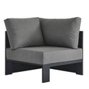 Tahoe Outdoor Patio Powder-Coated Aluminum Modular Corner Chair by Modway by HouseOfZazla