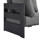 Tahoe Outdoor Patio Powder-Coated Aluminum Modular Corner Chair by Modway by HouseOfZazla