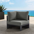 Tahoe Outdoor Patio Powder-Coated Aluminum Modular Corner Chair by Modway by HouseOfZazla