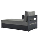 Tahoe Outdoor Patio Powder-Coated Aluminum Left-Facing Chaise Lounge by HouseOfZazla