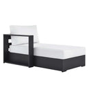 Tahoe Outdoor Patio Powder-Coated Aluminum Left-Facing Chaise Lounge by HouseOfZazla