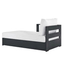 Tahoe Outdoor Patio Powder-Coated Aluminum Left-Facing Chaise Lounge by HouseOfZazla