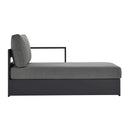 Tahoe Outdoor Patio Powder-Coated Aluminum Right-Facing Chaise Lounge by HouseOfZazla