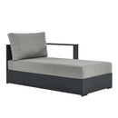 Tahoe Outdoor Patio Powder-Coated Aluminum Right-Facing Chaise Lounge by HouseOfZazla