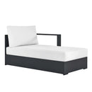 Tahoe Outdoor Patio Powder-Coated Aluminum Right-Facing Chaise Lounge by HouseOfZazla