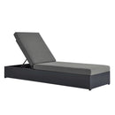 Tahoe Outdoor Patio Powder-Coated Aluminum Chaise Lounge Chair by Modway by HouseOfZazla