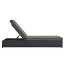 Tahoe Outdoor Patio Powder-Coated Aluminum Chaise Lounge Chair by Modway by HouseOfZazla