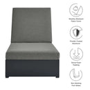 Tahoe Outdoor Patio Powder-Coated Aluminum Chaise Lounge Chair by Modway by HouseOfZazla