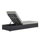 Tahoe Outdoor Patio Powder-Coated Aluminum Chaise Lounge Chair by Modway by HouseOfZazla