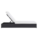 Tahoe Outdoor Patio Powder-Coated Aluminum Chaise Lounge Chair by Modway by HouseOfZazla