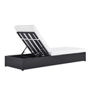 Tahoe Outdoor Patio Powder-Coated Aluminum Chaise Lounge Chair by Modway by HouseOfZazla