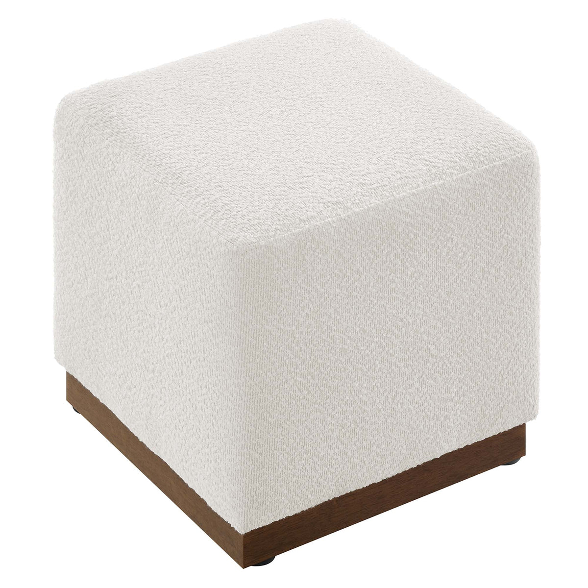 Tilden 17" Square Boucle Upholstered Ottoman by Modway, photo 5 of 7