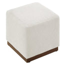 Tilden 17" Square Boucle Upholstered Ottoman by Modway by HouseOfZazla