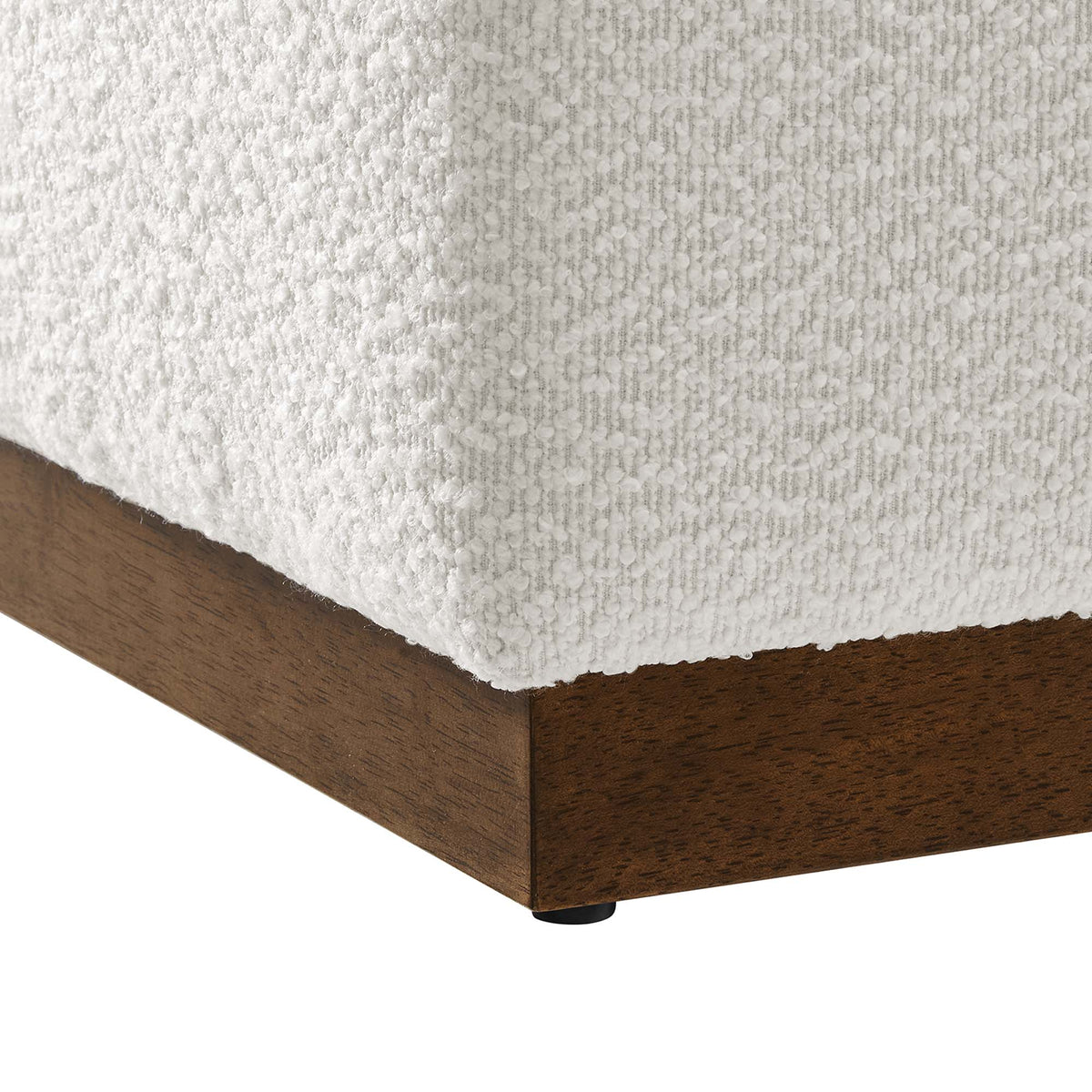 Tilden 17" Square Boucle Upholstered Ottoman by Modway, photo 6 of 7