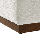 Tilden 17" Square Boucle Upholstered Ottoman by Modway by HouseOfZazla