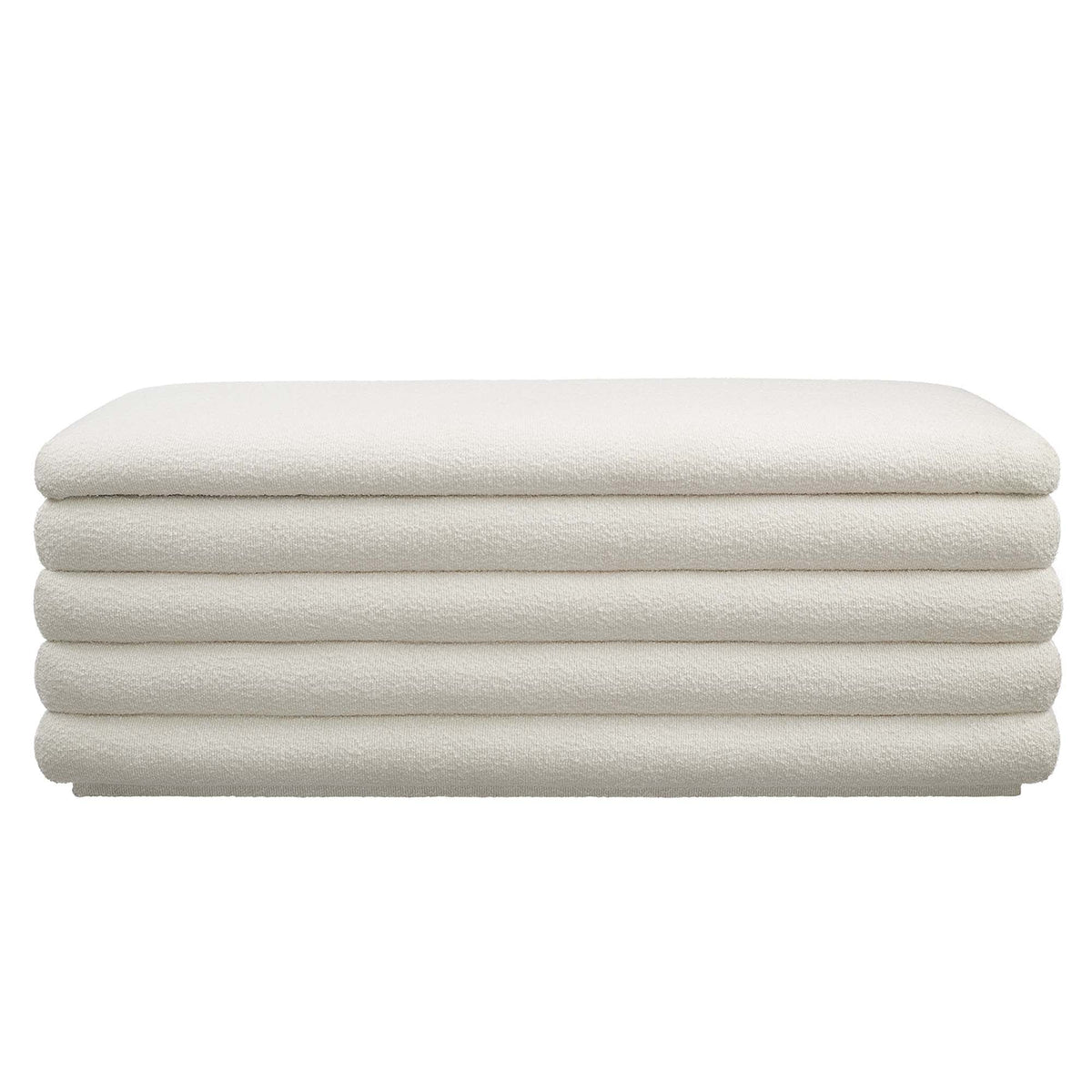 Mezzo Boucle Upholstered Storage Bench by Modway, photo 5 of 7