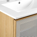 Calla 24" Perforated Metal Bathroom Vanity by Modway by HouseOfZazla