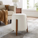 Riven Upholstered Boucle Fabric Ottoman by Modway by HouseOfZazla