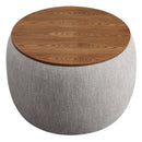 Perla Woven Heathered Fabric Upholstered Storage Ottoman by Modway by HouseOfZazla