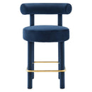 Toulouse Performance Velvet Counter Stool Set of 2 by Modway by HouseOfZazla