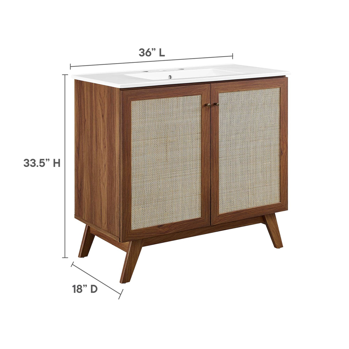 Soma 36" Bathroom Vanity by Modway, photo 2 of 14