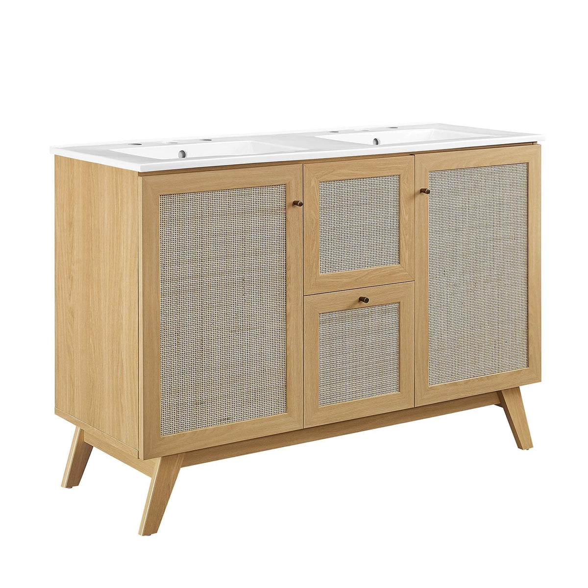Soma 48" Double Sink Bathroom Vanity by Modway, photo 28 of 28