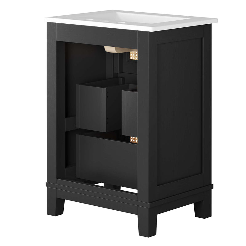 Dixie 24" Solid Wood Bathroom Vanity by Modway, photo 5 of 7