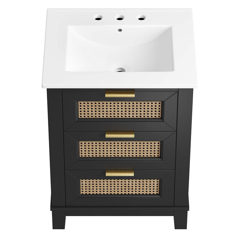 Dixie 24" Solid Wood Bathroom Vanity by Modway, photo 7 of 7