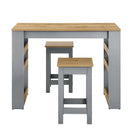 Galley 3-Piece Kitchen Island and Stool Set by Modway by HouseOfZazla