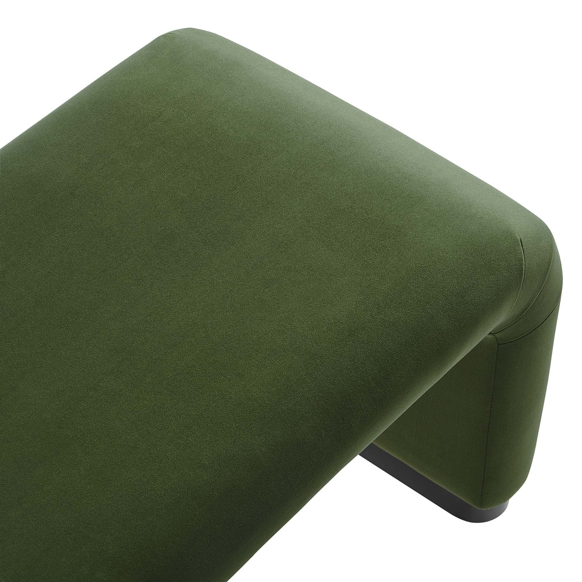 Koda Performance Velvet Waterfall Long Bench by Modway, photo 11 of 46