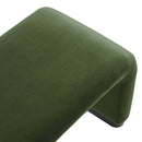 Koda Performance Velvet Waterfall Long Bench by Modway by HouseOfZazla