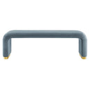 Koda Performance Velvet Waterfall Long Bench by Modway by HouseOfZazla