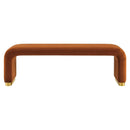 Koda Performance Velvet Waterfall Long Bench by Modway by HouseOfZazla