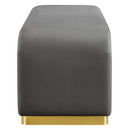 Koda Performance Velvet Waterfall Long Bench by Modway by HouseOfZazla