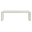 Simba Boucle Fabric Waterfall Long Bench by Modway by HouseOfZazla