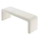 Simba Boucle Fabric Waterfall Long Bench by Modway by HouseOfZazla