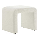 Simba Boucle Fabric Waterfall Stool by Modway by HouseOfZazla