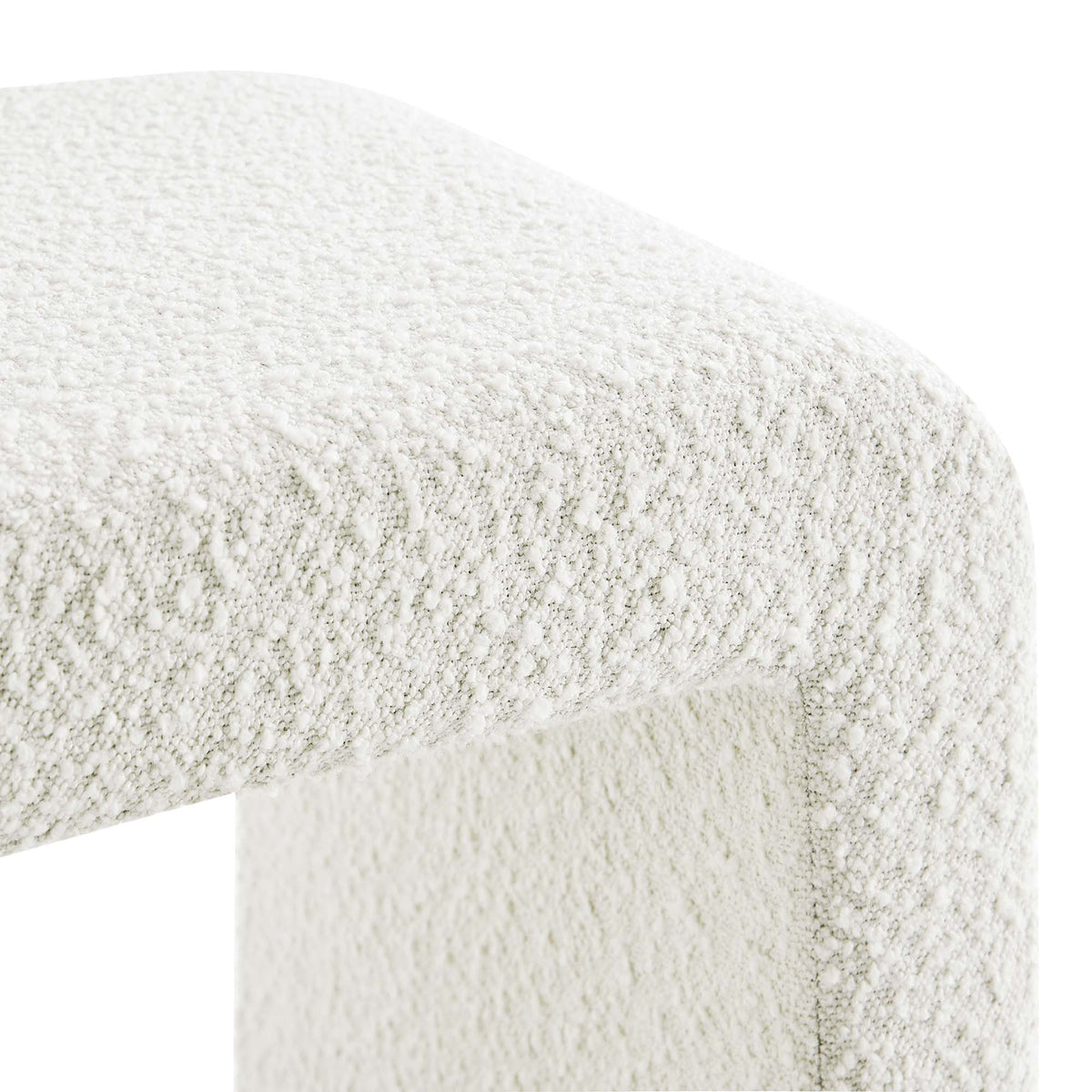 Simba Boucle Fabric Waterfall Stool by Modway, photo 7 of 14