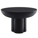 Caspian Round Concrete Coffee Table by Modway by HouseOfZazla