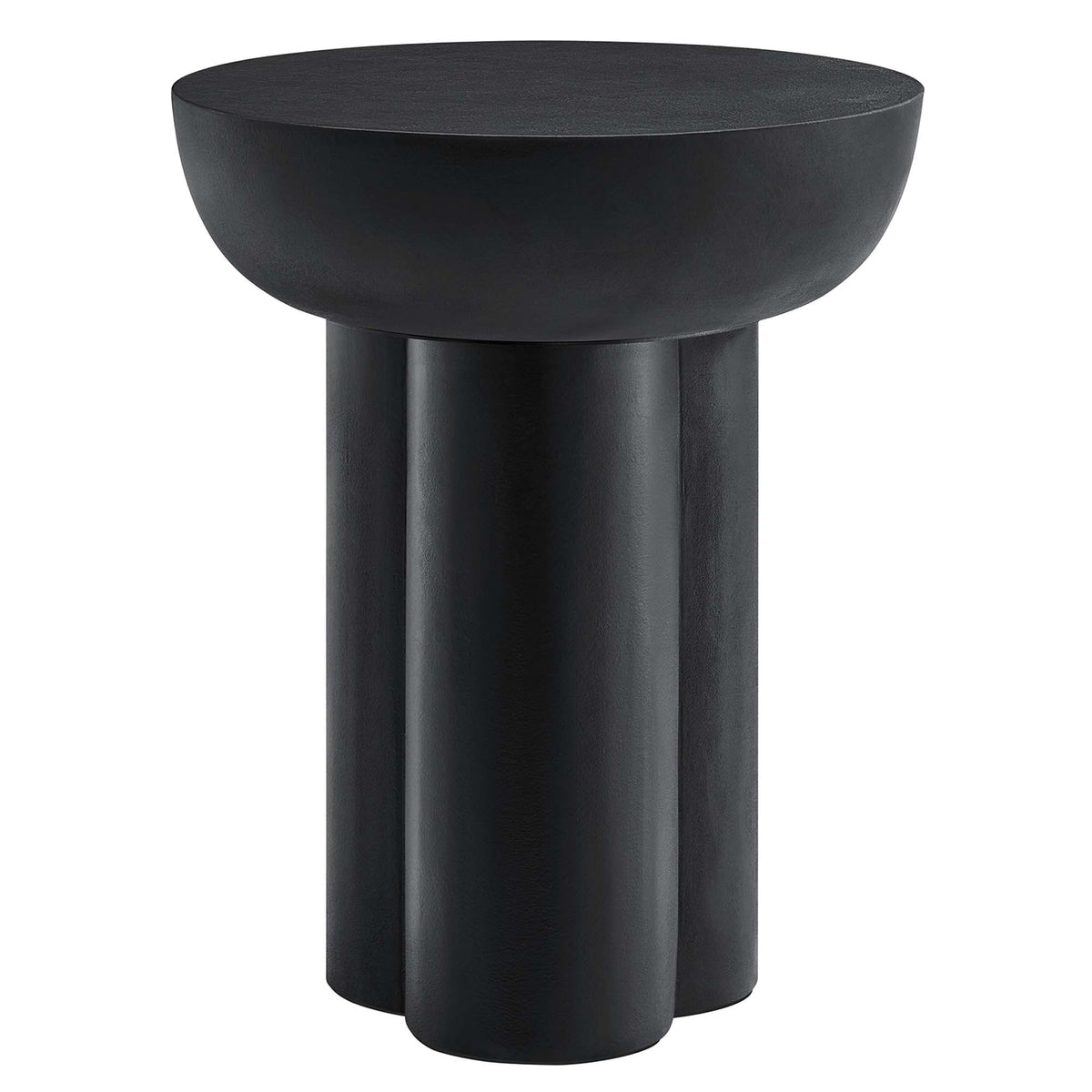 Caspian Round Concrete Side Table by Modway, photo 14 of 14
