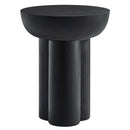 Caspian Round Concrete Side Table by Modway by HouseOfZazla